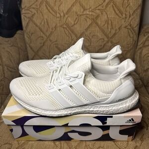 2016 Adidas UltraBoost 1.0 Triple White Size 15 With Box